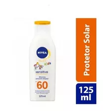 Protetor Solar Nivea Sun Kids Sensitive Fps60 Nivea 125ml