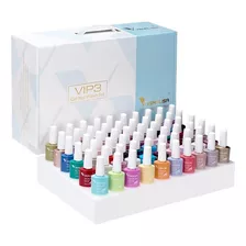 Vip 3 Venalisa® Kit Esmaltes Semi- Permanente De 60 Colores