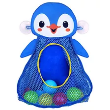 Organizador De Juguetes De Baño Playgo Pingüino | Cuatro V