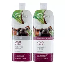 Set Shampoo + Acond Coco Y Acai - Ml - mL a $38000