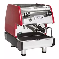 Cafetera Electronic Para Expresos, De Color Rojo Y Negro