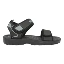 Sandalias Teba Doble Abrojo Negro Hombre 40 Al 45