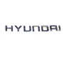 Logo Emblema Elantra De Hyundai Color Plata Hyundai Elantra