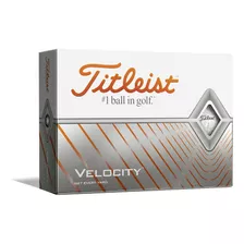 Pelotas Bolas De Golf Titleist Velocity Calidad Blanco