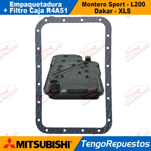 Filtro Y Empaquetadura Caja Automt Mitsubishi Montero L200 Foto 4