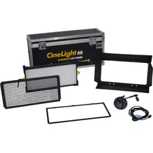 Fluotec Cinelight Production 60 Led Panel 1-light Kit With S