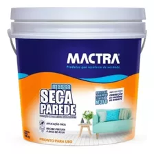 Massa Seca Parede 12kg Impermeável Parede Mactra Protege