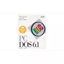 Sistema Operativo Ibm Pc Dos 6.1 Original - Coleccionistas