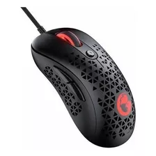 Mouse Gamer Gamesir Gm500 12000 Led Sensor Óptico Pmw33600 Cor Preto