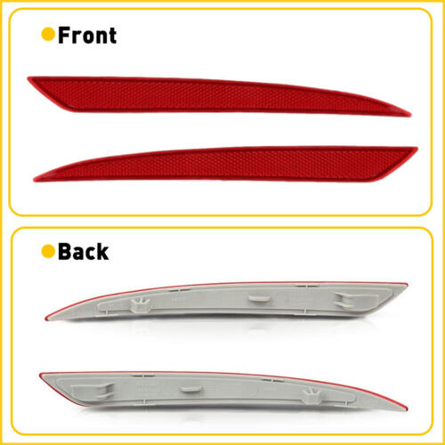 For 2013-2018 Ford Fusion Red Rear Bumper Reflector Side Aab Foto 7