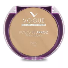 Maquillaje Polvo Compacto Vogue Polvo De Arroz Filtro Solar
