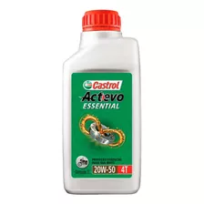 Óleo Castrol Actevo Essential 4t 20w50 Moto Profissional