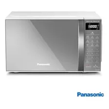 Micro-ondas De Mesa Panasonic, 21 Litros, Branco, Espelhada