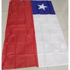 Bandera Chilena Estampado 90x 150cm