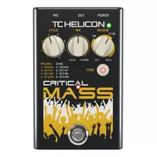 Pedal De Efecto Tc Helicon Critical Mass Negro