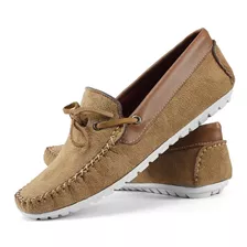 Mocassim Dockside Sapato Sapatenis Casual Masculino Conforto