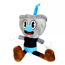 Mugman Peluche Cuphead Evil Cuppet Devil King Dice Saltbaker