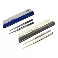 4 Refis Cargas Cartucho Balpen Mont Blanc Ballpoint 12757-2