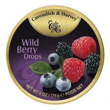 Nueva! Lata Caramelos Wildberry Drops Cavendish &harvey 200g