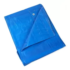 Lona De Polietileno Azul 100 Micras/m2 6x4m