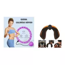 Aro Hula Hula Hoop Ejercitar Abdomen+ Ejercitador De Glúteo