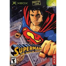 Superman The Man Of Steel Xbox Clásico 