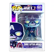 Funko Pop Marvel What If? Zombie Captain America #941