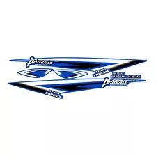 Kit Adesivos Shineray Phoenix Azul Completo