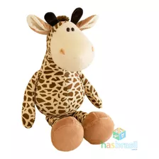 Pelucia Alta Qualidade Safari Girafa Nici 25cm Pronta Entreg