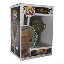 Funko Pop Stan Lee Marvel Icons Gold Stanlee Caja Lastimada