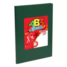 Cuaderno Escolar 19 X 23,5 Laprida Ab3 Tapa Dura 98 Hojas Color Verde Cuadriculado