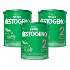 Kit Nestogeno 2 Nestlé (3 Latas De 800g)