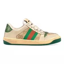 Tenis Gucci Screener Piel Vacuna