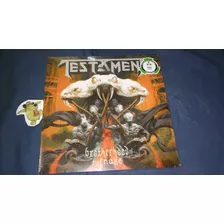 Testament - Brotherhood Of The Snake(vinilo)doble,color Roj