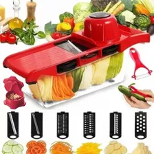 Ralador Fatiador Cortador Mandoline 6 X 1 Inox Alimentos