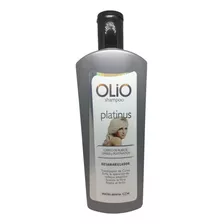 Olio Shampoo Platinus Desamarillador Mujer 420 Ml 
