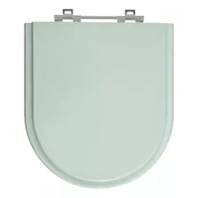 Tampa De Vaso Riviera Verde Água Marinha Bacia Celite Mdf