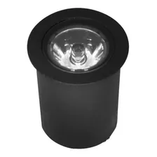 Embutido De Solo Led 2,5w 2700k Ip67 - Interlight 3967 Cor Da Cúpula Preta Cor Da Estrutura Preta