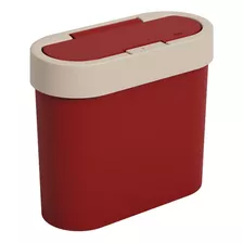 Lixeira Para Pia Moderna Flat Coza Brinox , A Melhor Do Site Cor Vermelho