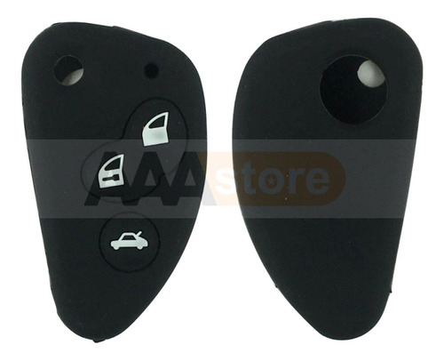 Funda Silicon Protector Llave Alfa Romeo 3b 147 156 159 164 Foto 3