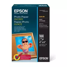 Epson Photo Paper Glossy - Sin Bordes - S042038, 4 X 6 