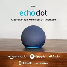 Alexia Echo 5 Ger Dot Alto-falante Inteligente Com Alexa 