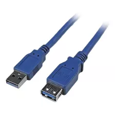 Cable Extensor Startech Usb Macho A Hembra 1.8m Azul