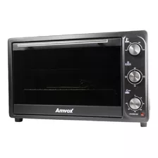 Forno Elétrico Bancada 45 Litros 110 Black 1600w Timer Amvox