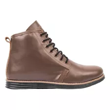 Botas Borcegos De Cuero De Hombre Bourbon Store