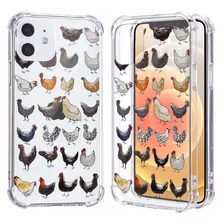 Funda Con Estampado De Pollo Para Xr, Animales De Dib...