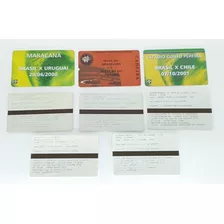 8 Ingresso Futebol Brasil Elim. Copa Despedida Romario