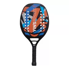 Raquete Beach Tennis Profissional Fibra De Carbono Vidro