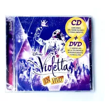 Cd Nuevo Oka Sellado Violetta ( Tini ) Vivo + Dvd Disney 