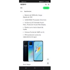 Celular Oppo A54 128 Gb Negro